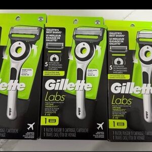 3 pack of GilletteLabs Men's Razor - Brand New